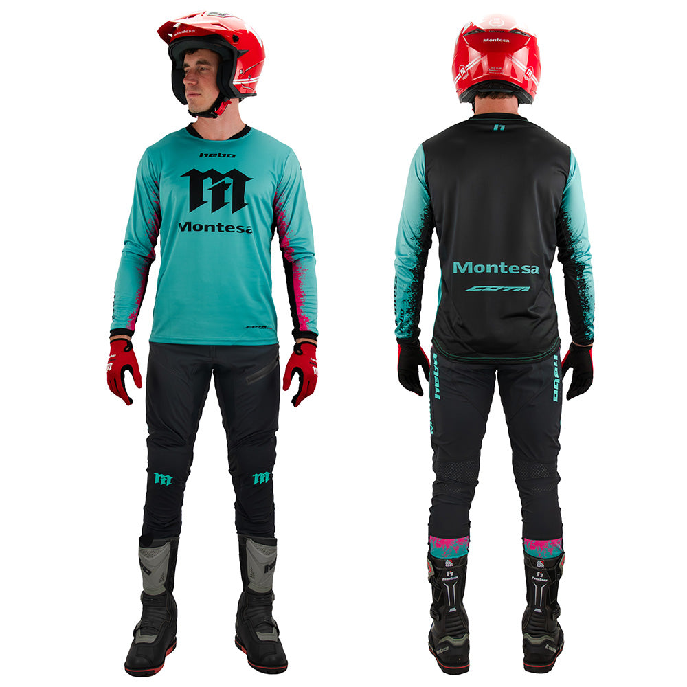 Hebo Tech 26 Montesa Classic Trials Shirt Turquoise
