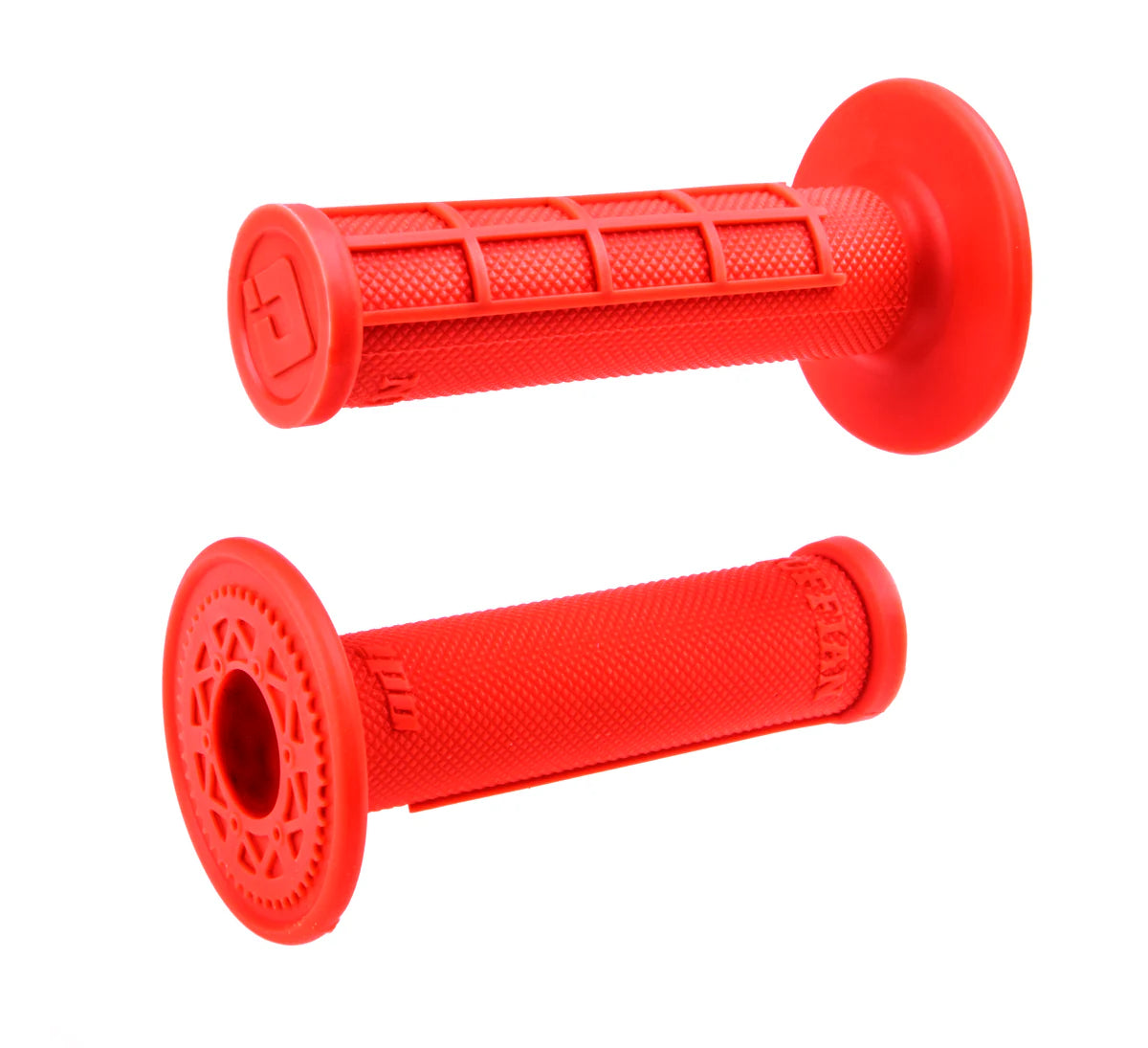 ODI Ruffian Half Waffle MX Grips Orange