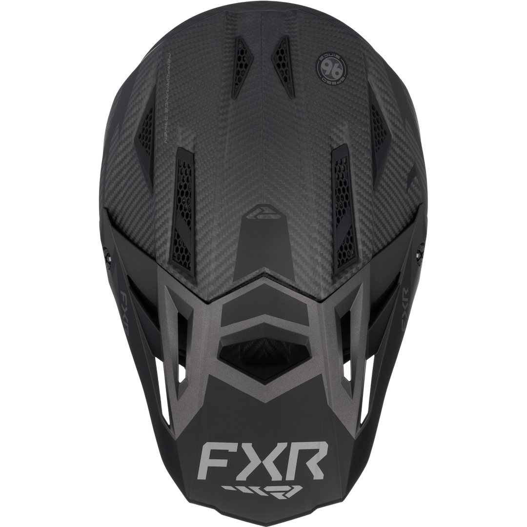 FXR Helium Alpha Carbon ECE 22.06 MX MIPS Helmet 2027 Black OPS