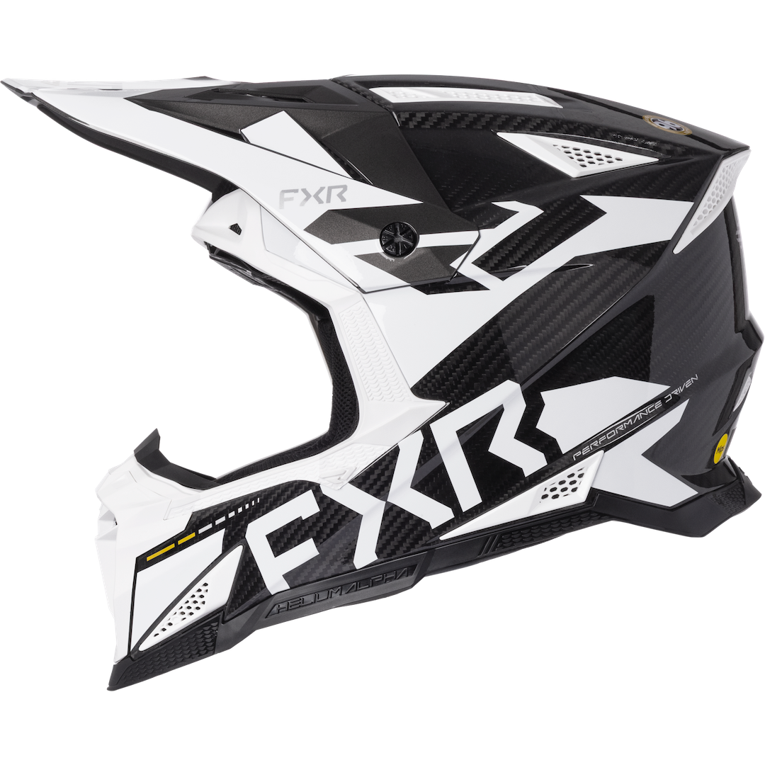FXR Helium Alpha Carbon ECE 22.06 MX MIPS Helmet 2027 Tux