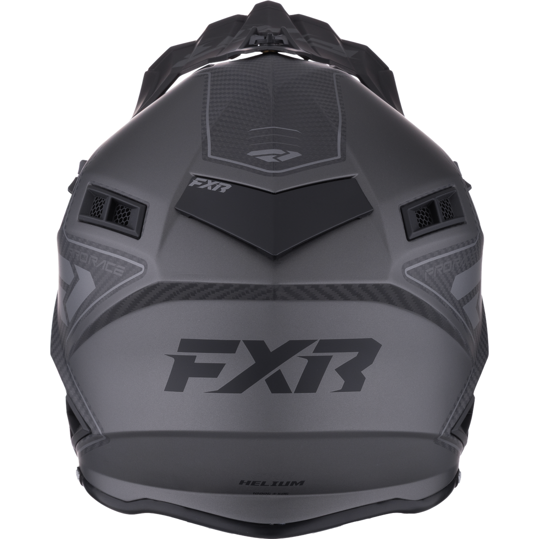 FXR Helium Carbon MX Helmet 2026 Shadow