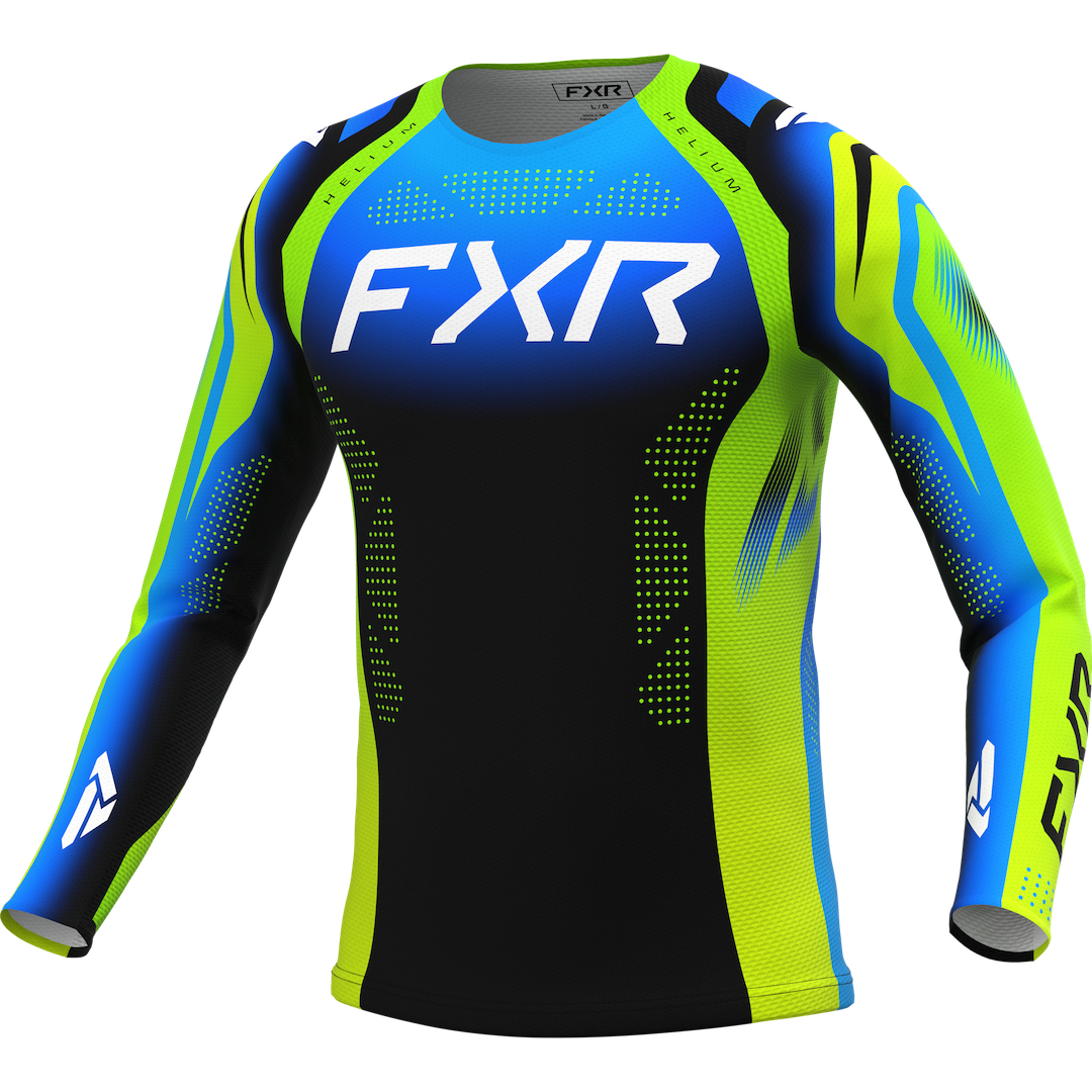 FXR Helium Edge MX Jersey 2027 Limelight