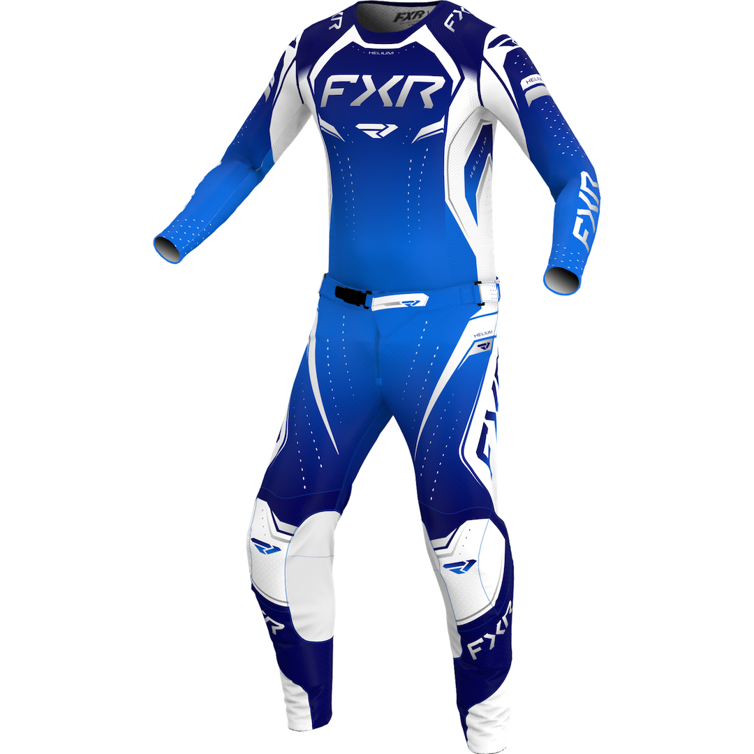 FXR Helium Edge 2026 MX Kit Combo Cobalt