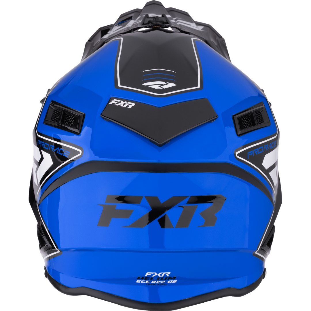 FXR Helium MX Helmet 2026 Blue/White