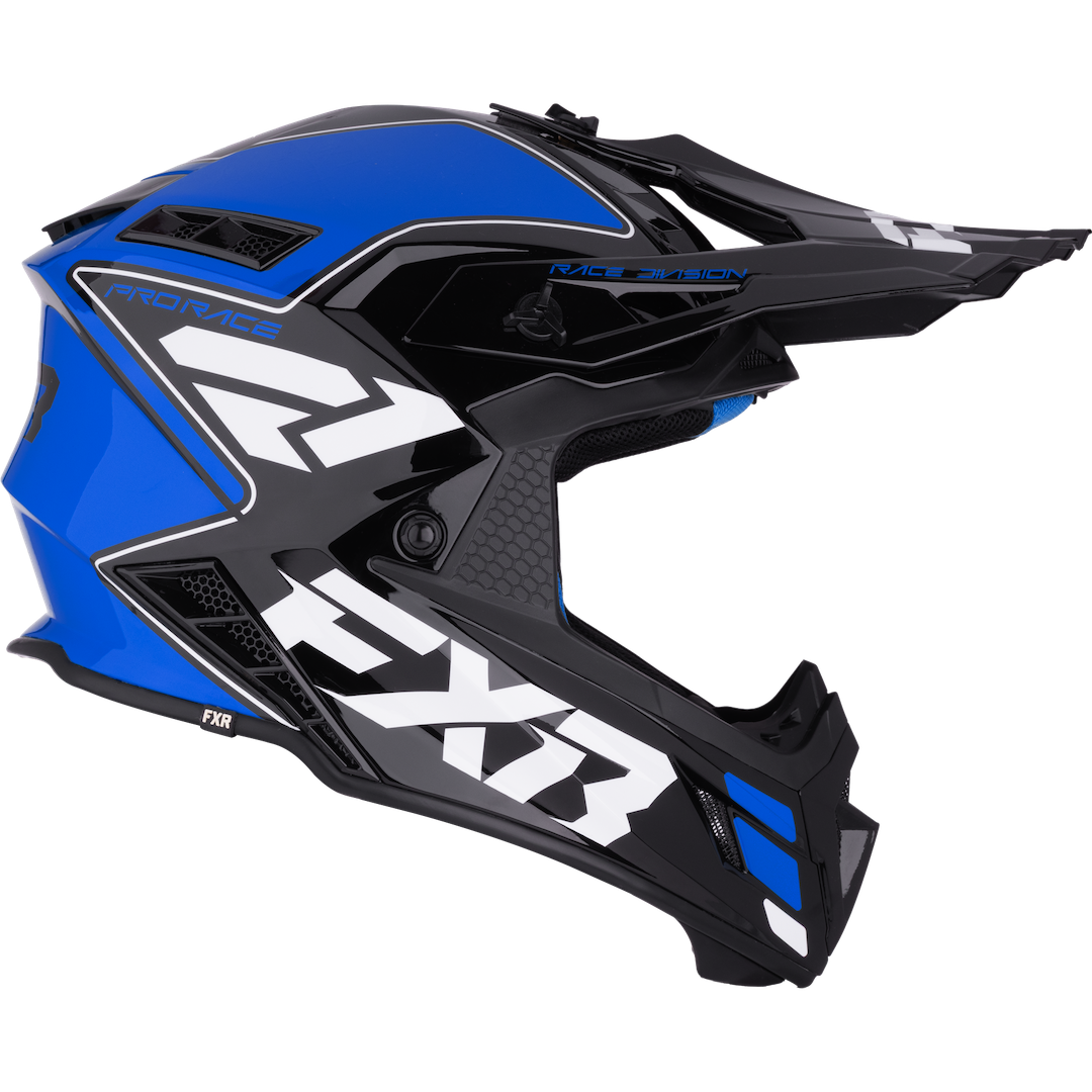FXR Helium MX Helmet 2026 Blue/White