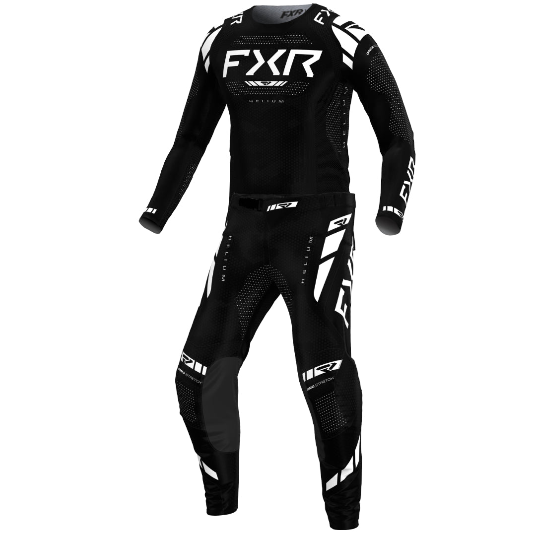 FXR Helium 2025.7 MX Kit Combo Blackout