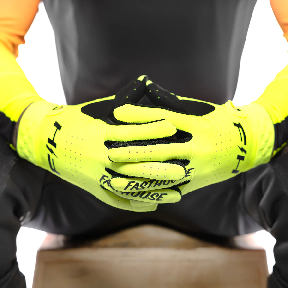 Fasthouse Helix Circuit MX Glove High Viz