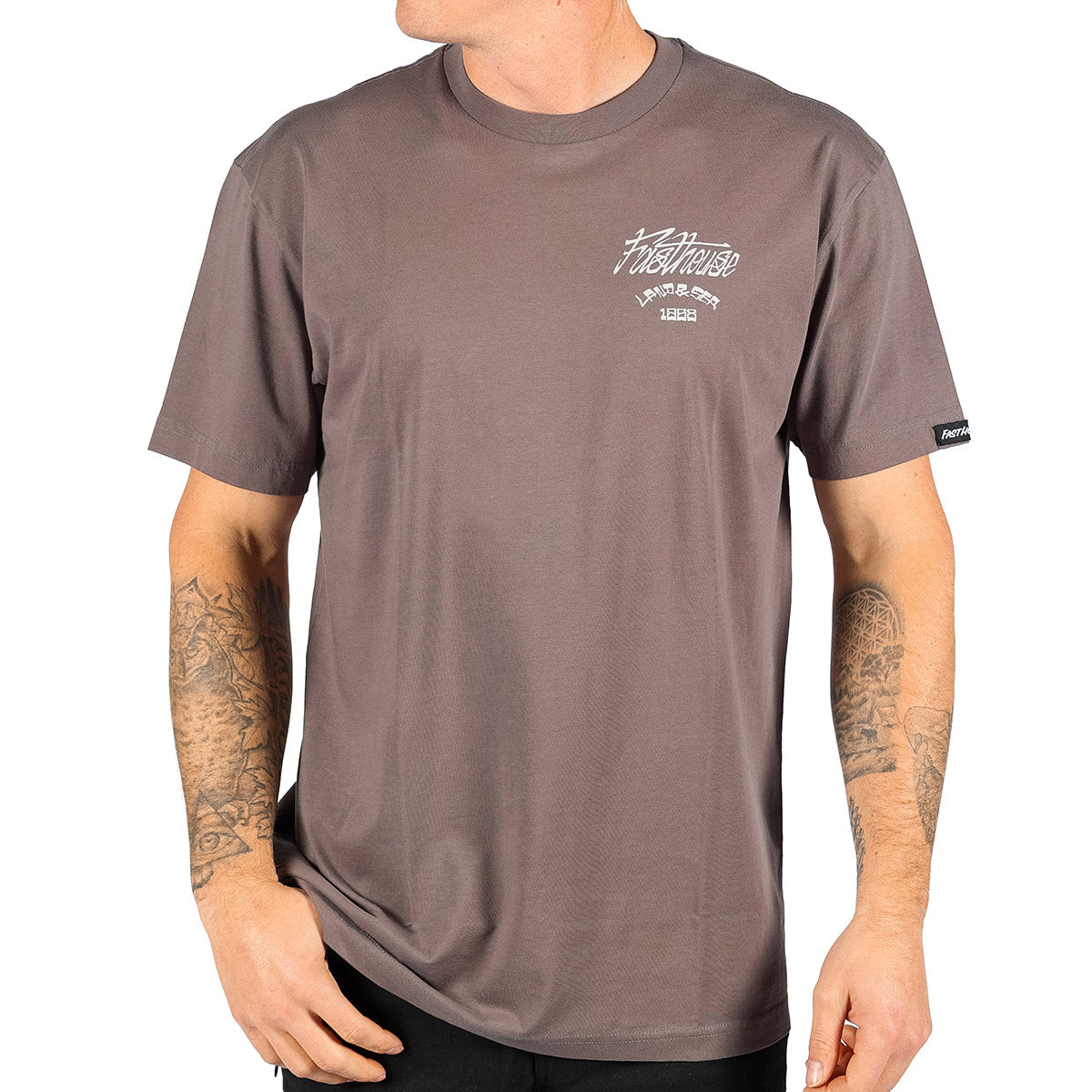 Fasthouse Horizon Tee - Gull Grey