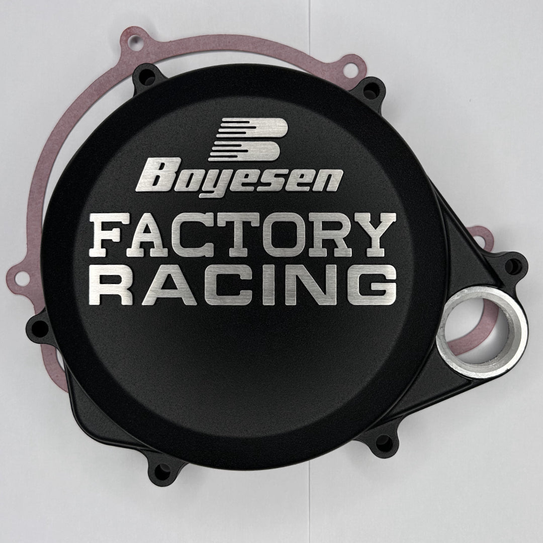Boyesen Clutch Cover HONDA CRF450R 17-25, CRF450RX 17-25, CRF450X/L/RL 19-25 Black