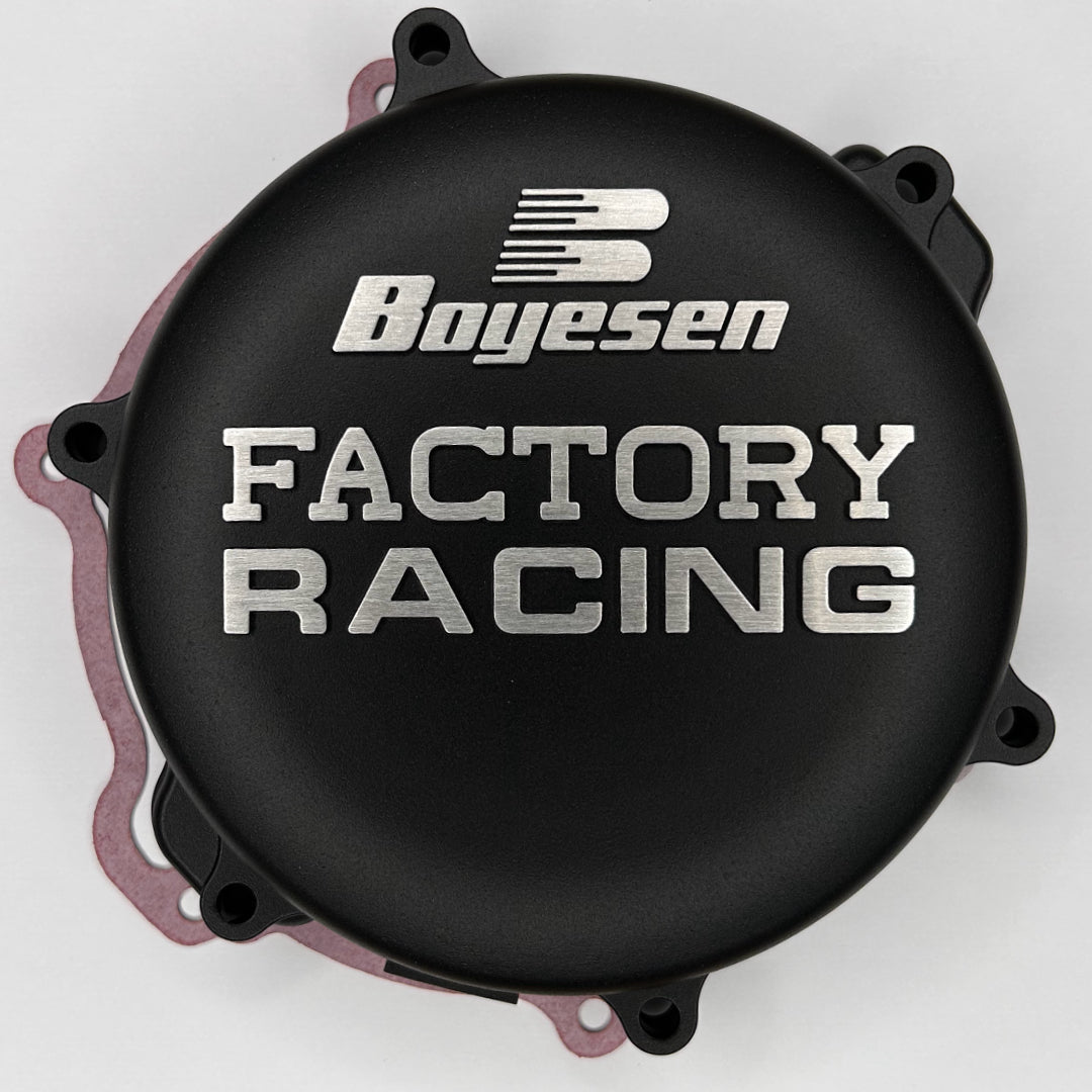 Boyesen Clutch Cover YAMAHA YZ125 05-25, YZ125X 20-25 Black