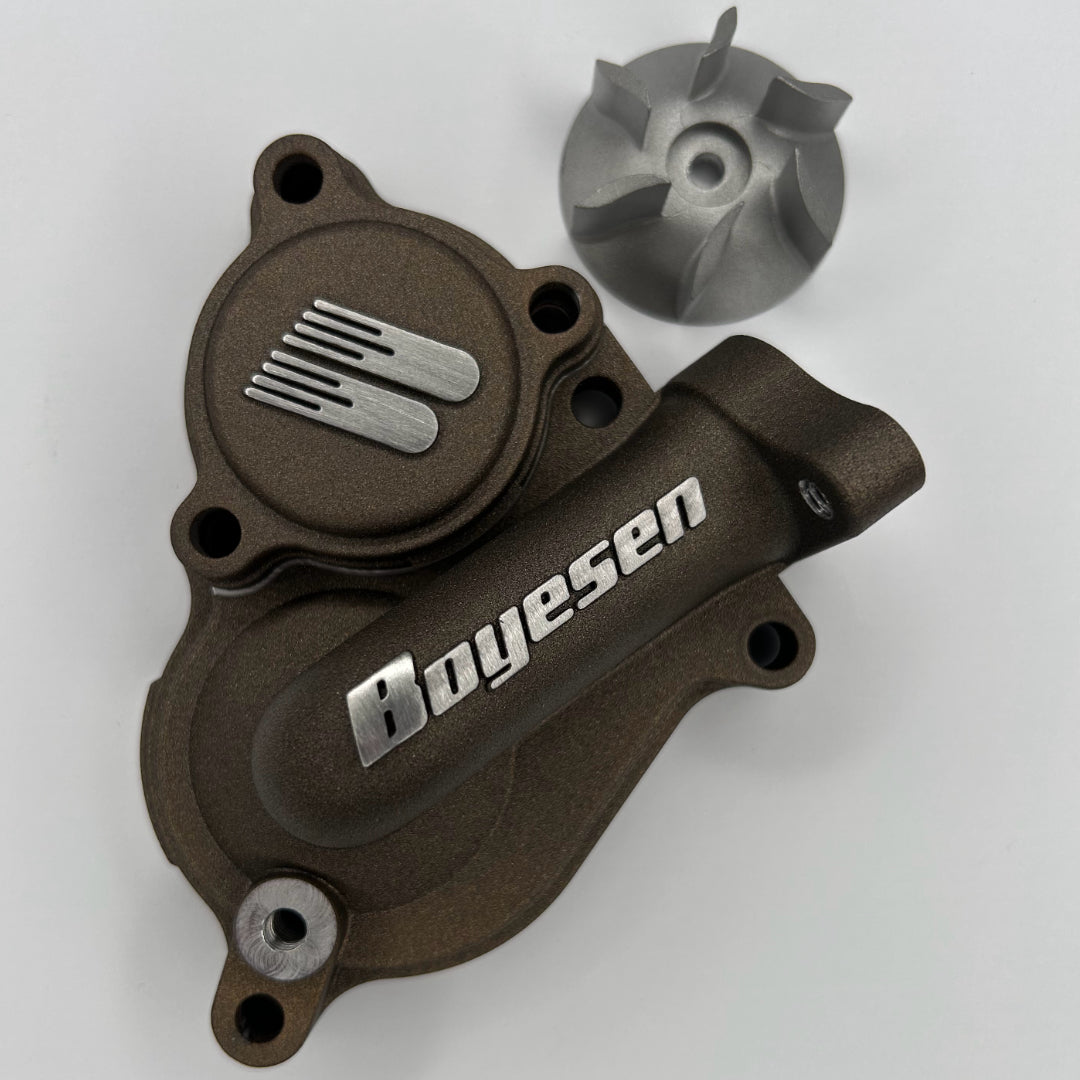 Boyesen Supercooler Water Pump KIT KAWASAKI KX250F 17-24, KX250X 21-24 Magnesium