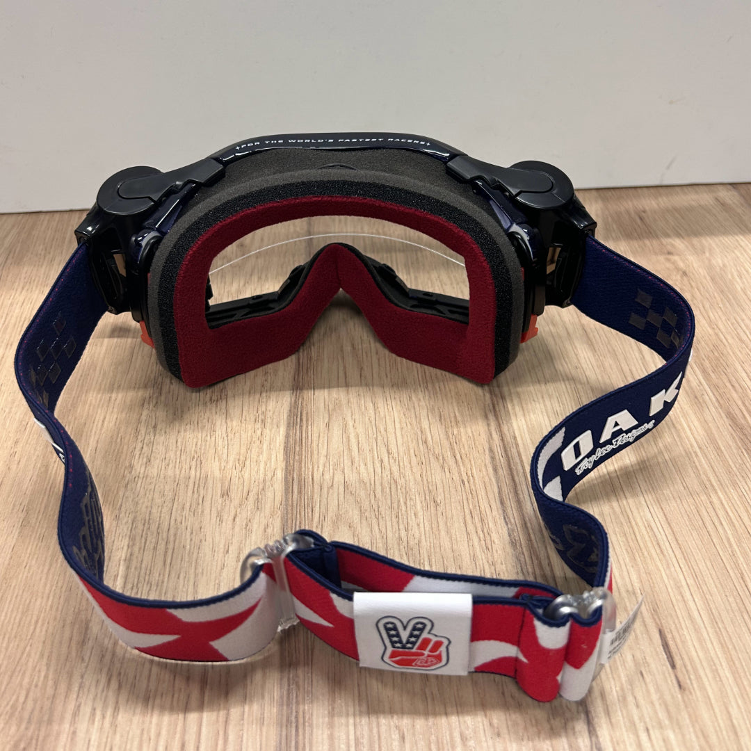 Oakley Airbrake MX Roll Off Goggle TLD RWB Stars - Clear Lens