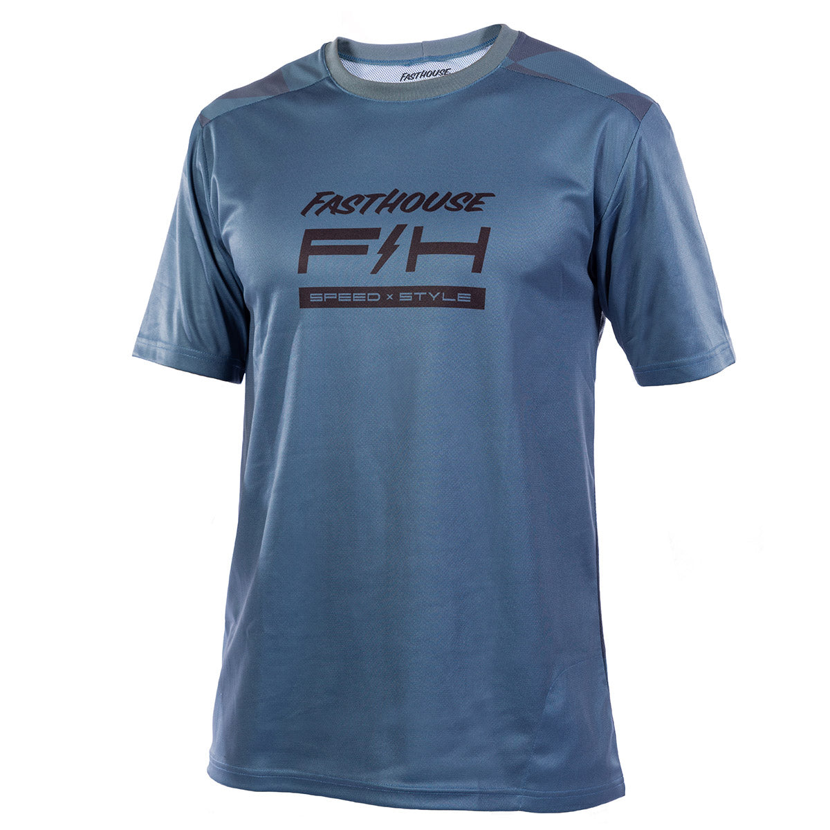 Fasthouse Impakt Crown Short Sleeve MTB Jersey - Slate