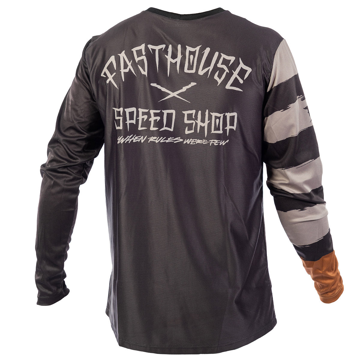 Fasthouse Impakt Endo Long Sleeve MTB Jersey - Black/Pewter