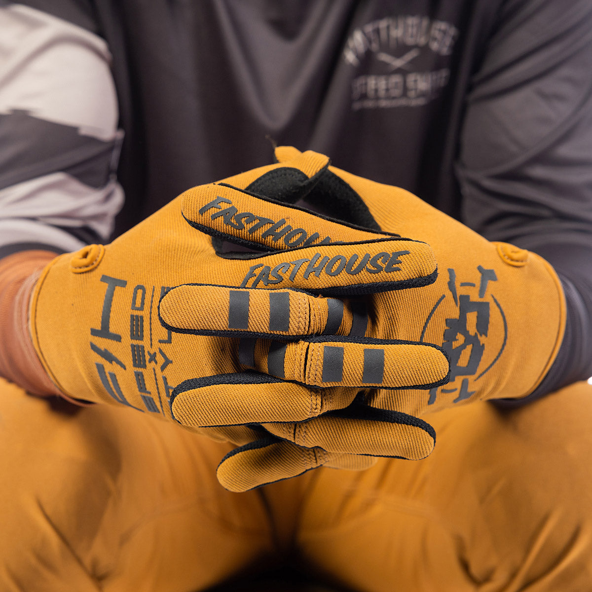 Fasthouse Impakt Utopia MTB Glove - Camel