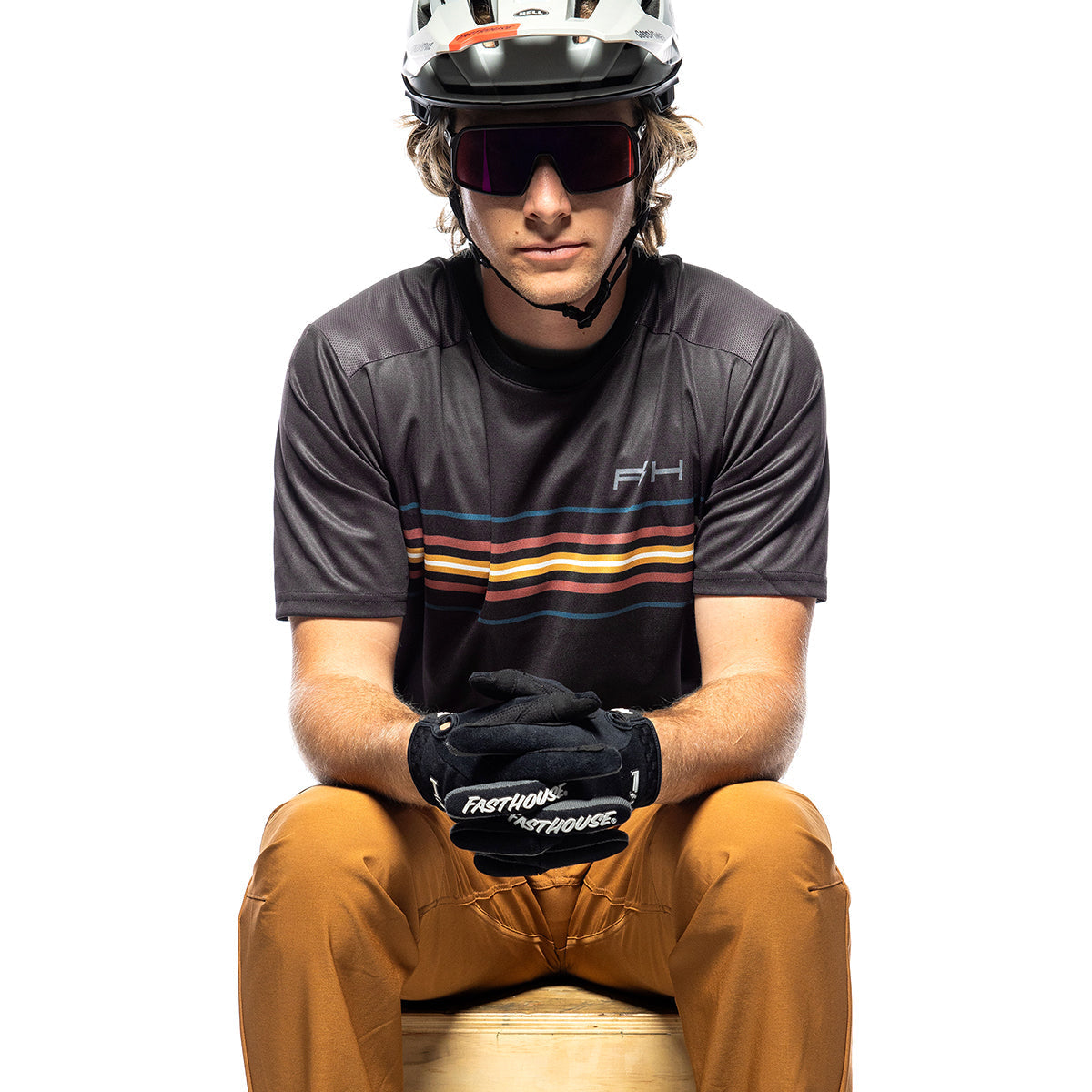 Fasthouse Impakt Chandler Short Sleeve MTB Jersey - Black
