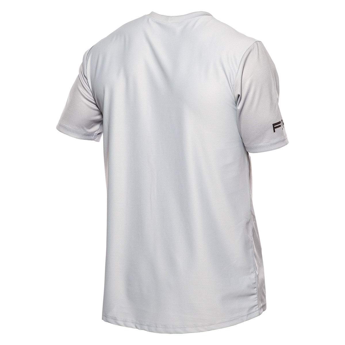 Fasthouse Impakt Cosmos Short Sleeve MTB Jersey - Light Gray
