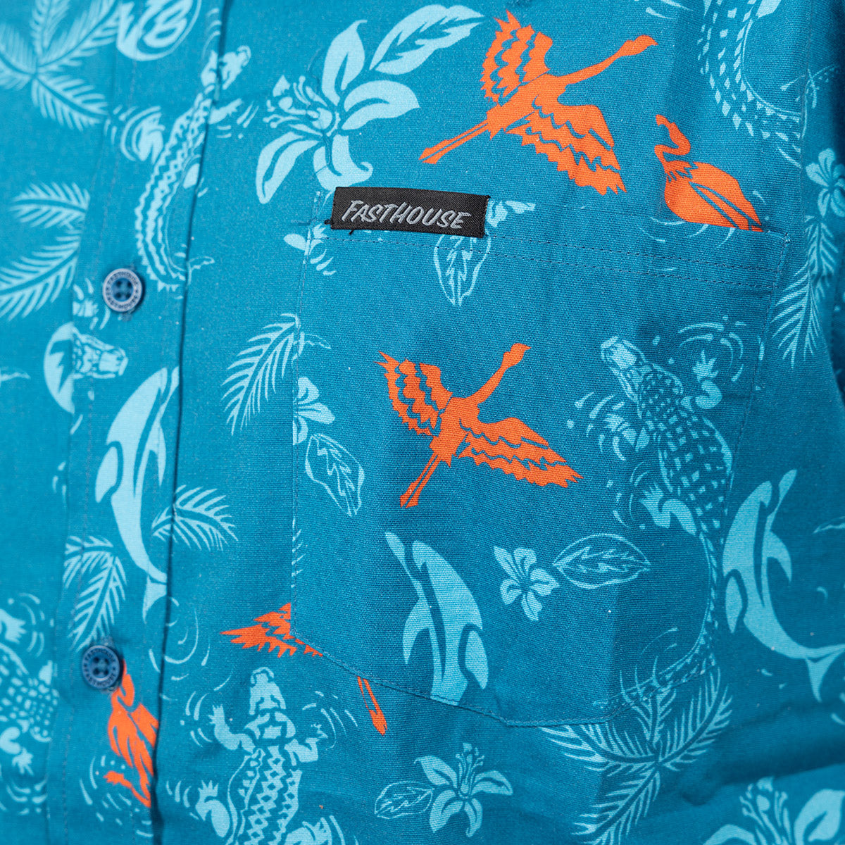 Fasthouse TB Island Hopper Hawaiian Shirt