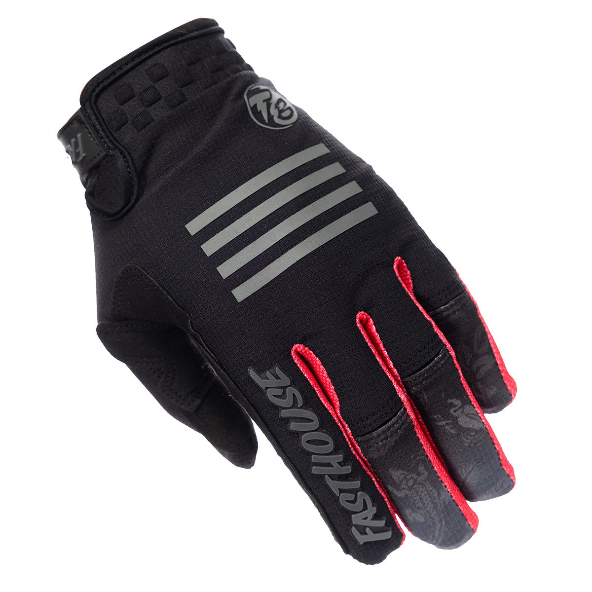 Fasthouse TB Island Hopper Sanguaro MX Glove - Black