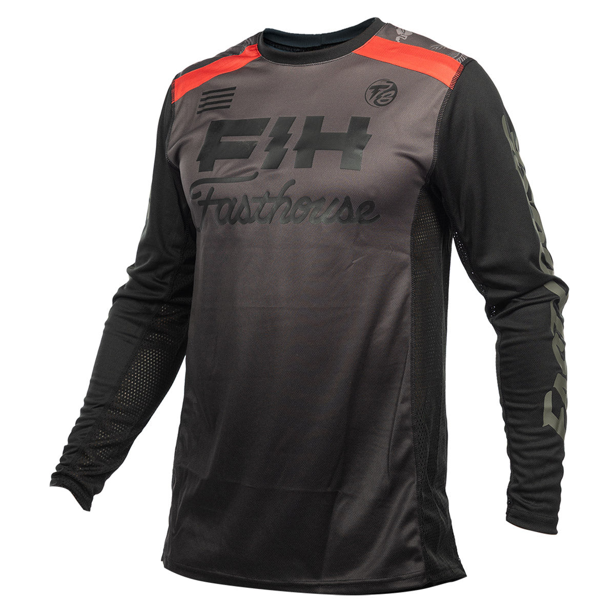 Fasthouse TB Island Hopper Grindhouse MX Jersey - Black