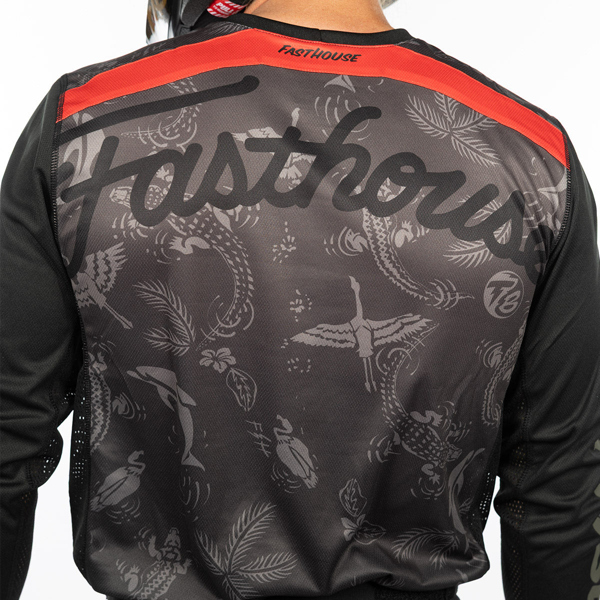 Fasthouse TB Island Hopper Grindhouse MX Jersey - Black