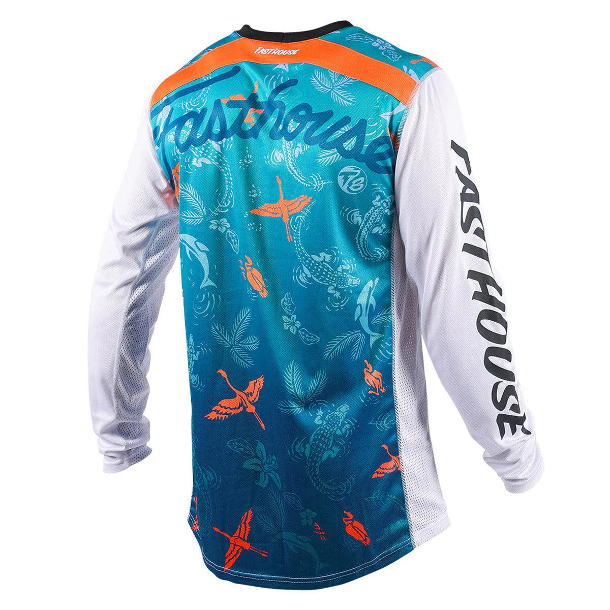 Fasthouse Grindhouse Sanguaro TB Island Hopper MX Kit Combo - White