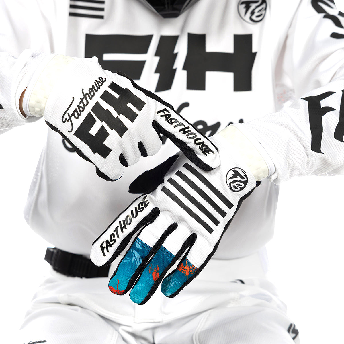 Fasthouse TB Island Hopper Grindhouse Pro Youth MX Glove