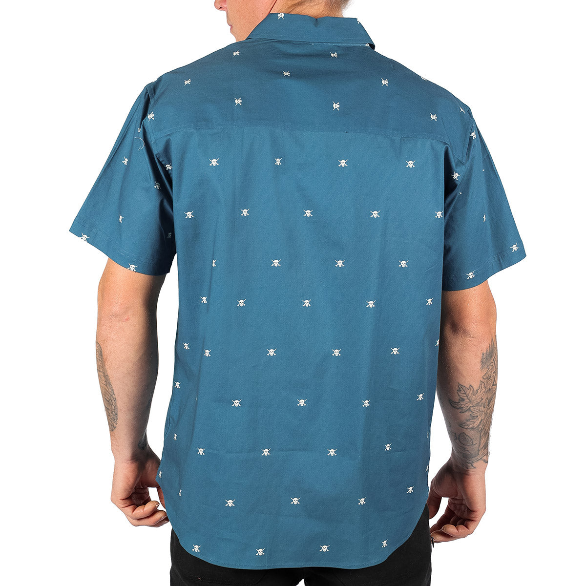 Fasthouse Jasper Button Up - Vintage Blue