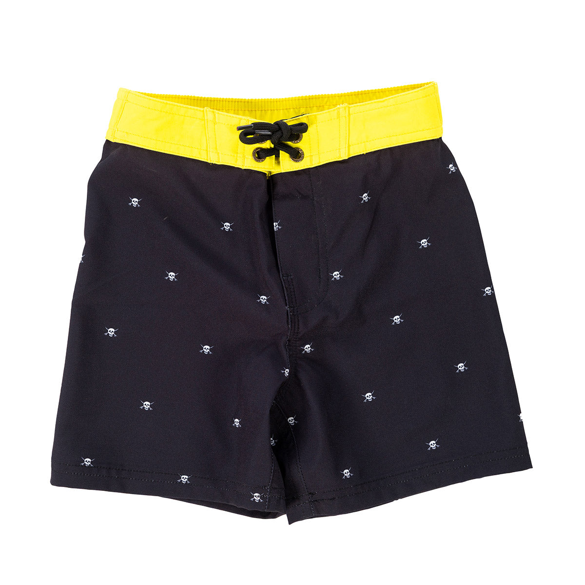 Fasthouse Jasper 16" Toddler Board Shorts - Black/HiViz