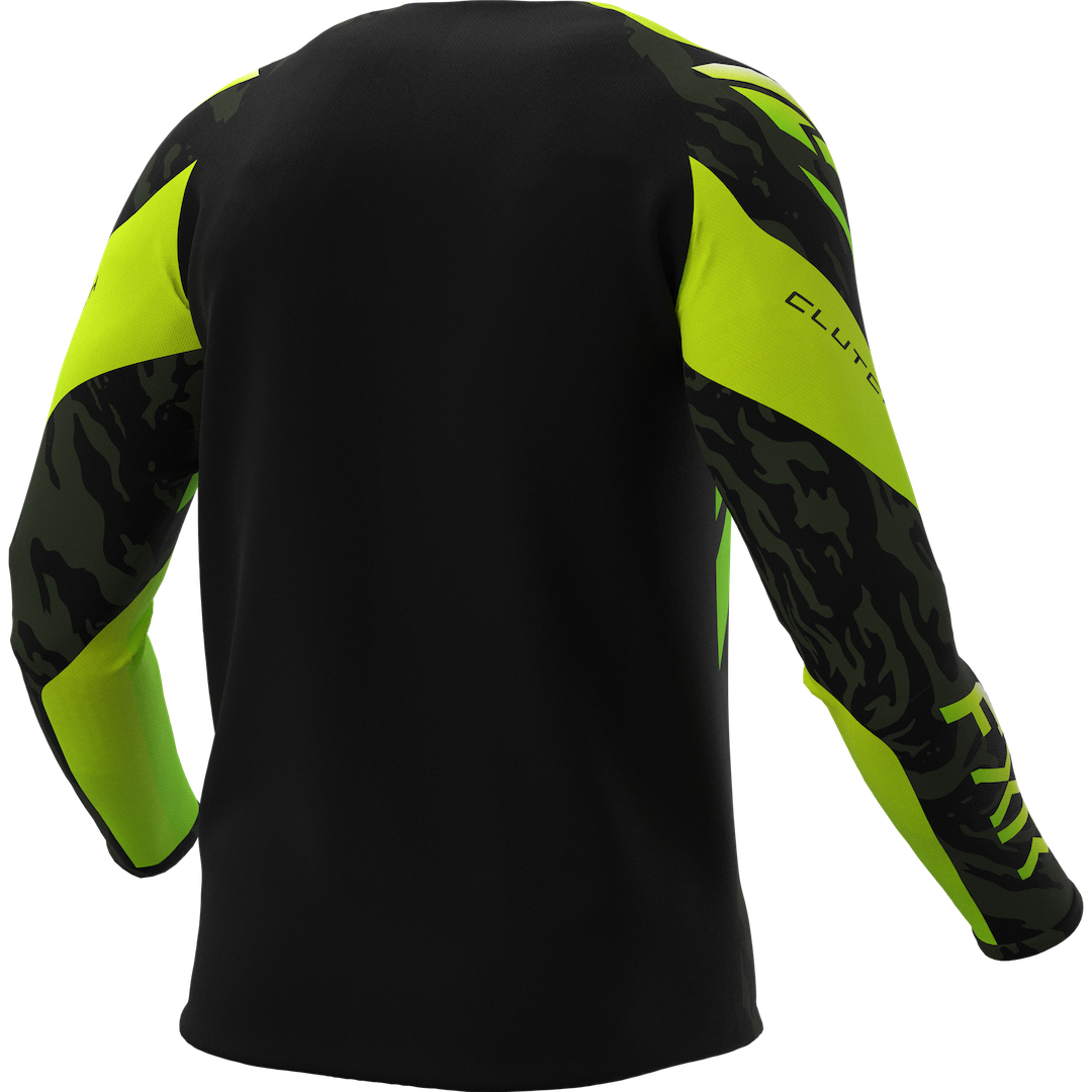 FXR KIDS Clutch MX Jersey 2027 Army/Lime/Black