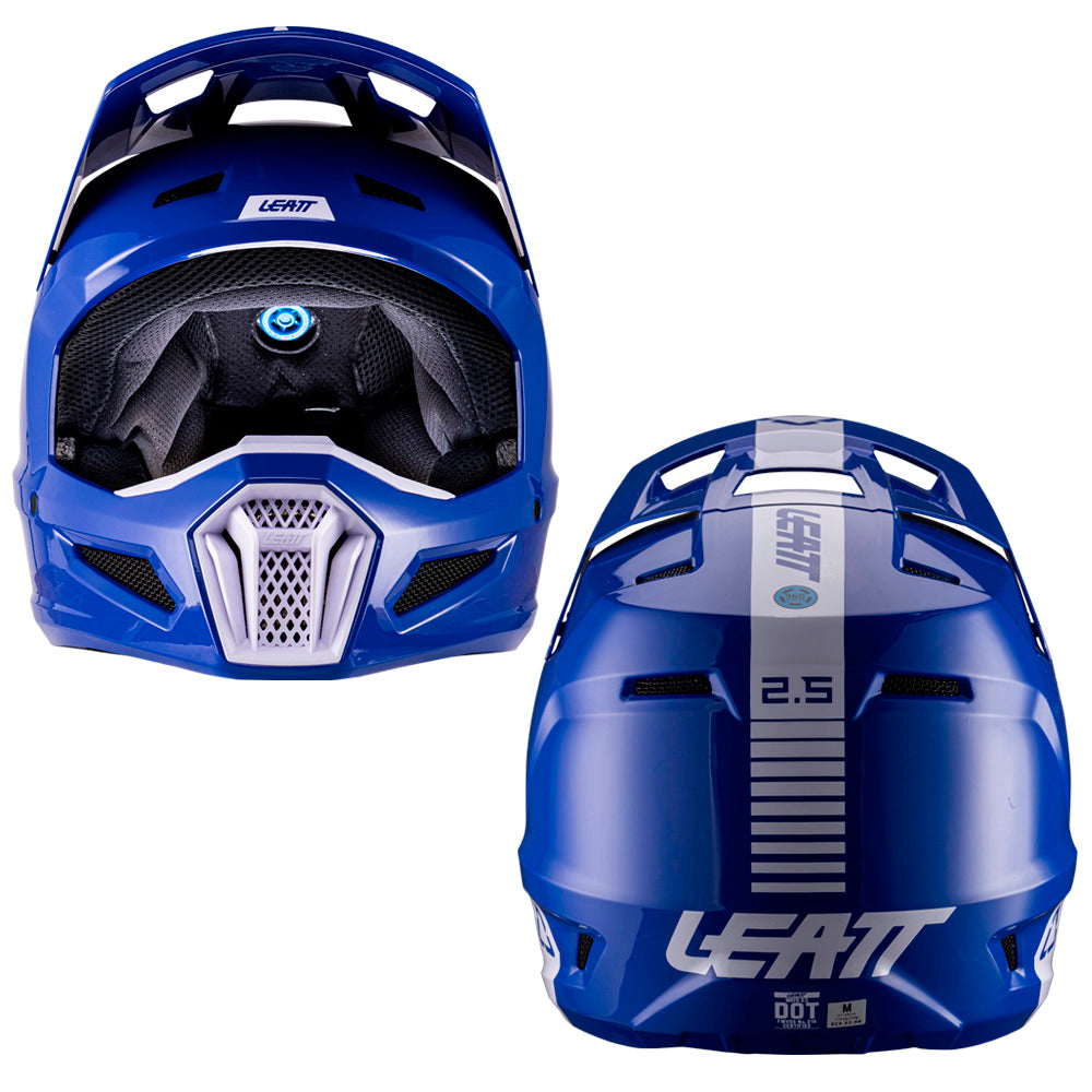 Leatt Moto 2.5 V26 MX Helmet Blue