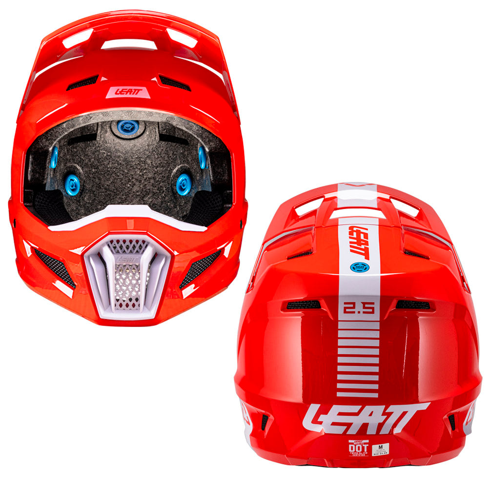 Leatt Moto 2.5 V26 MX Helmet Red