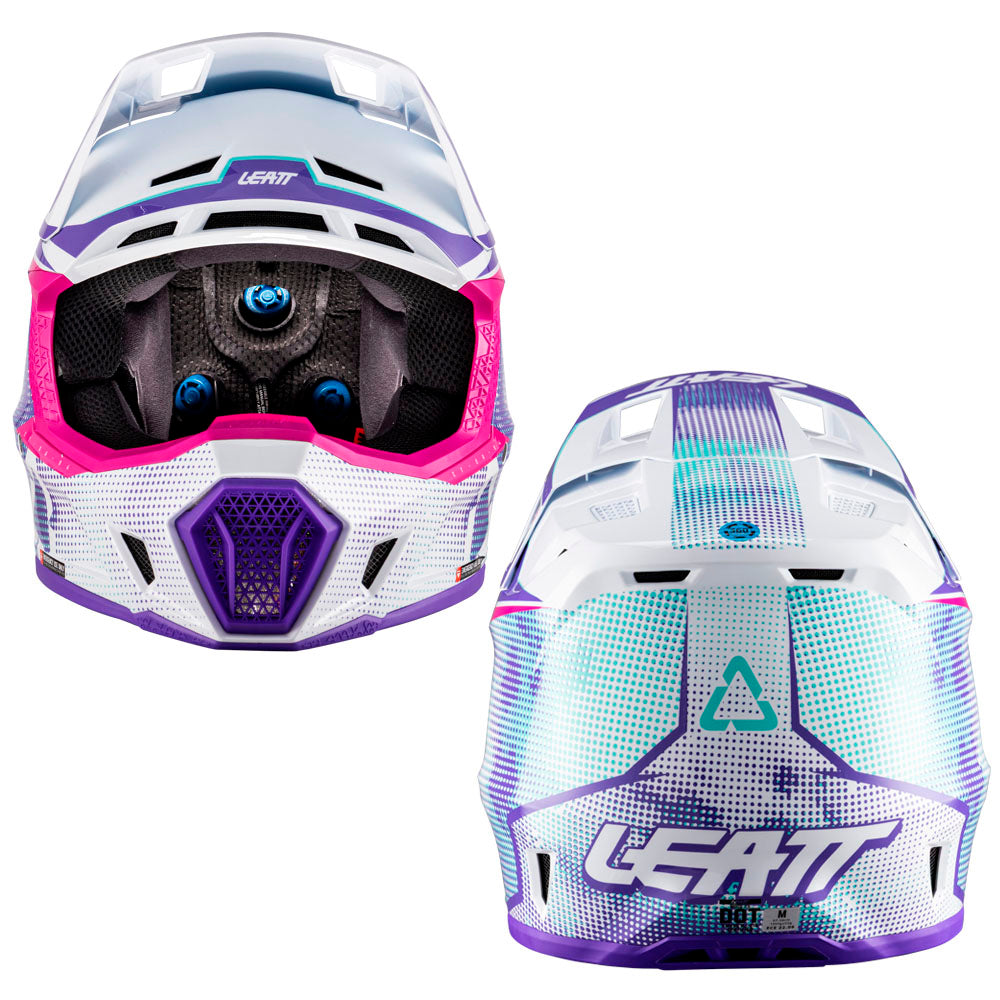 Leatt Moto 7.5 V26 MX Helmet Purple