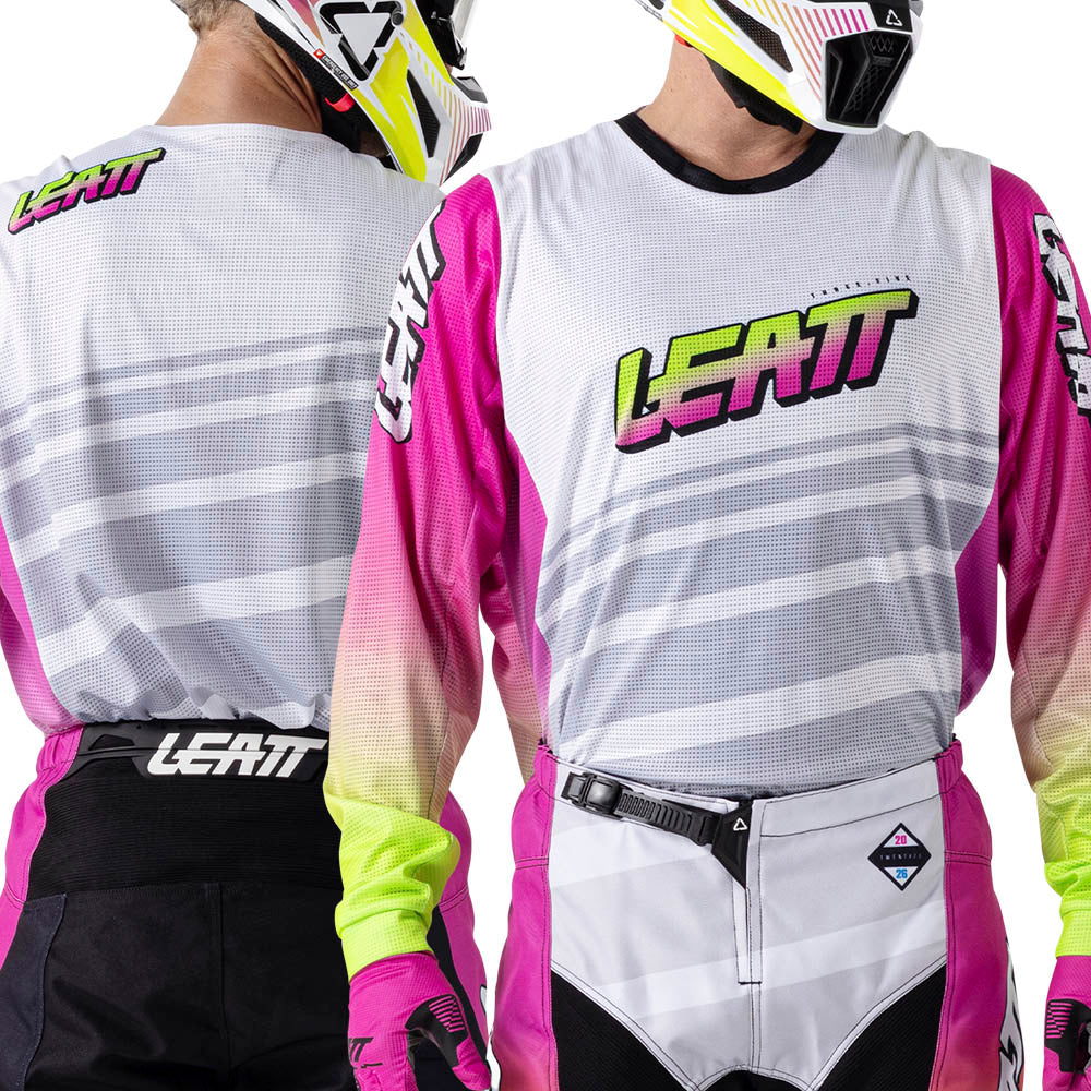 Leatt Moto 3.5 MX Kit Combo 2026 Retro Pink