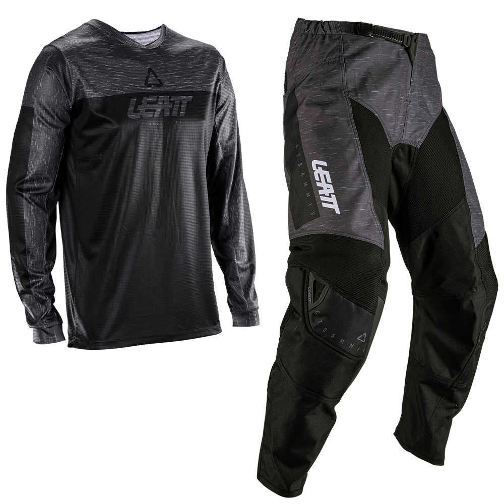 Leatt Moto 3.5 MX Kit Combo 2026 Stealth Black/Grey