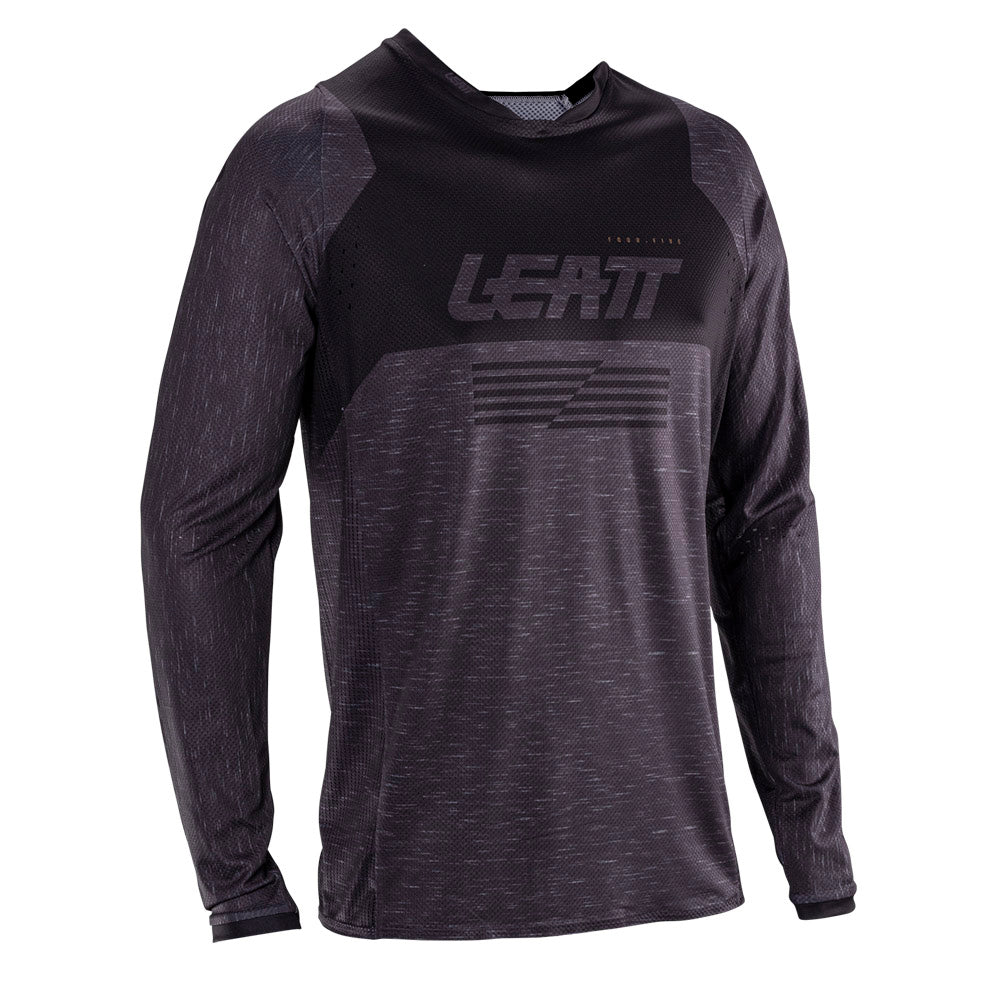 Leatt Moto 4.5 Lite MX Jersey Stealth 2026 Black/Grey