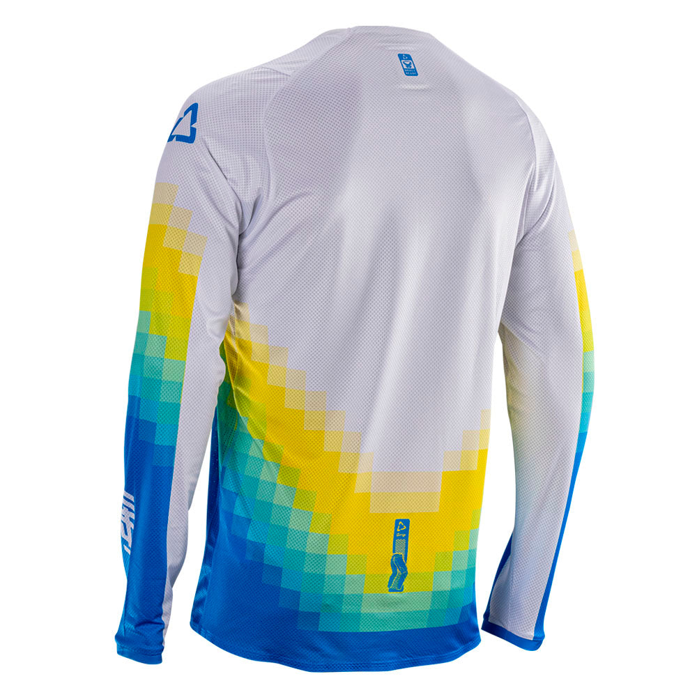 Leatt Moto 4.5 Lite MX Jersey 2026 Pixel Blue