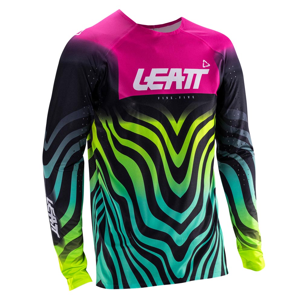 Leatt Moto 5.5 Ultraweld MX Jersey 2026 Tiger Pink