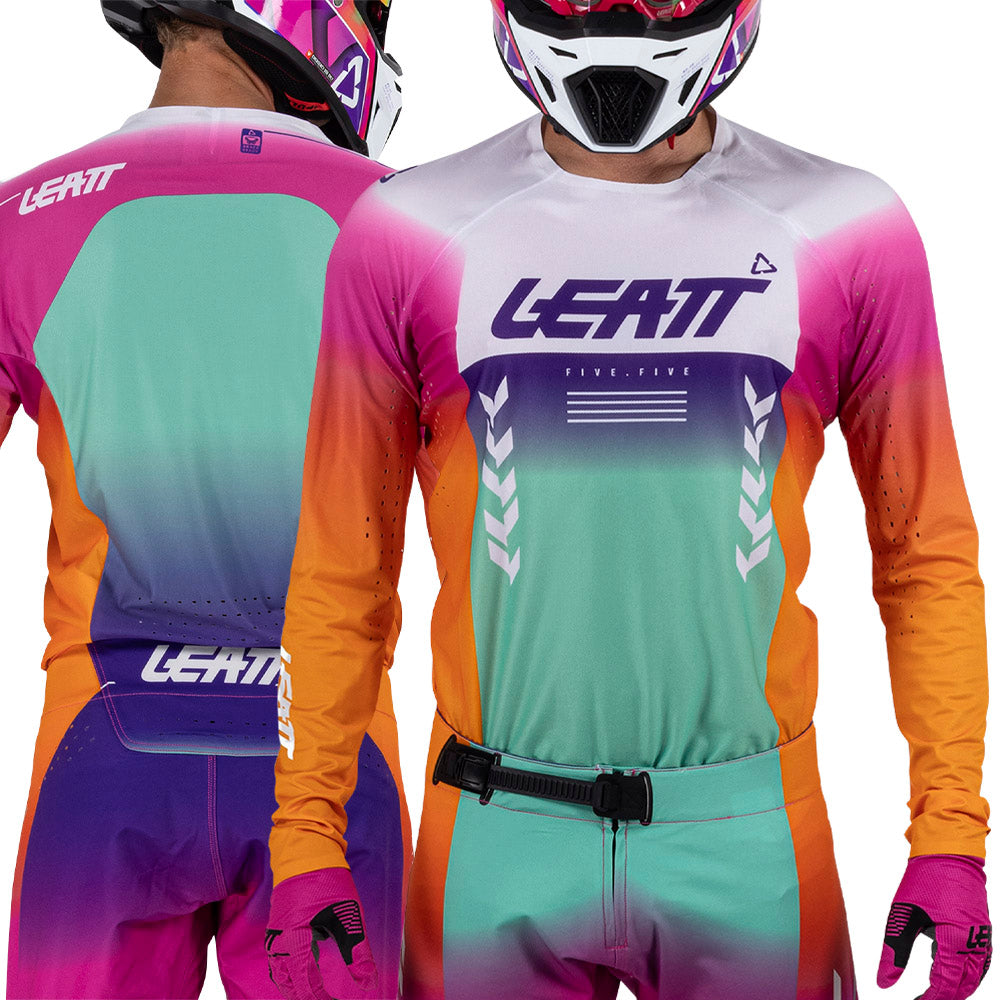 Leatt Moto 5.5 Ultraweld MX Jersey 2026 Pinata Teal
