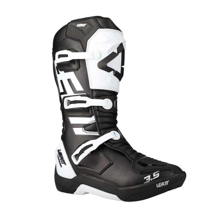 Leatt 3.5 MX Boots JUNIOR Black/White
