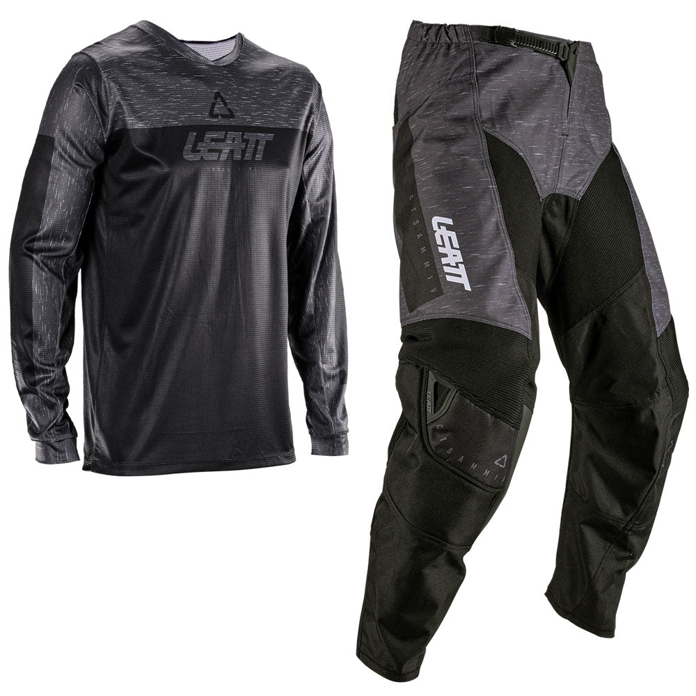 Leatt YOUTH Moto 3.5 MX Kit Combo 2026 Stealth Black/Grey