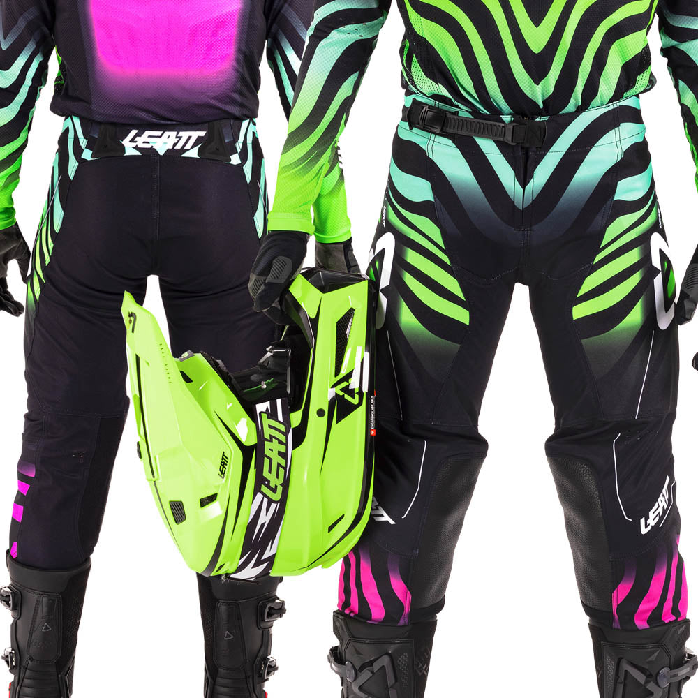 Leatt YOUTH Moto 4.5 MX Kit Combo 2026 Tiger Pink