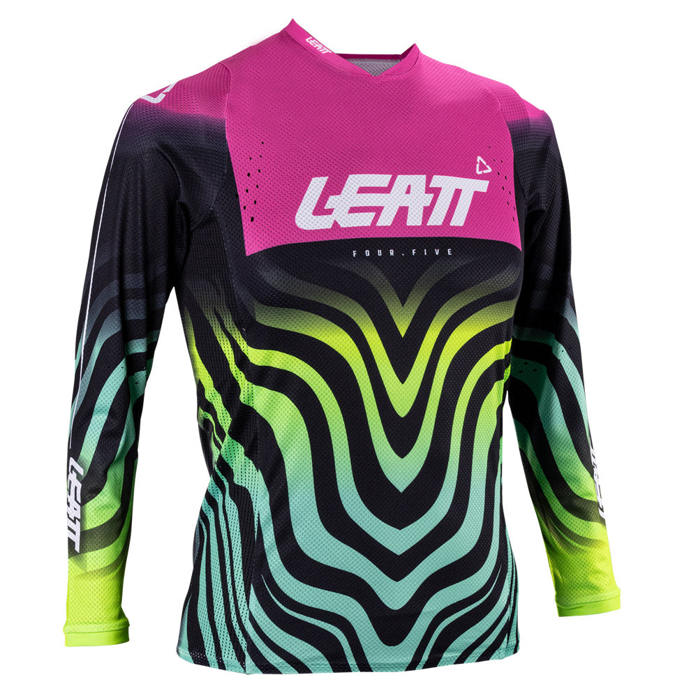 Leatt YOUTH Moto 4.5 MX Jersey 2026 Tiger Pink