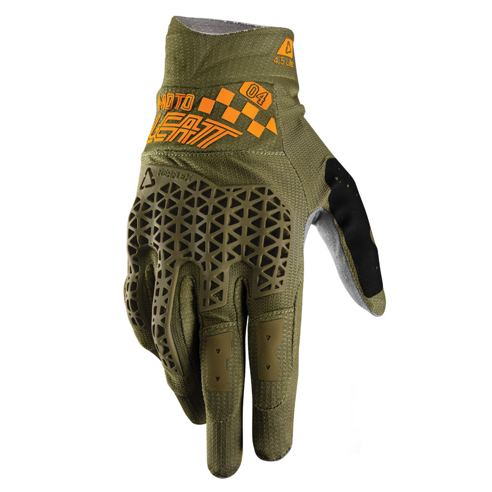 Leatt Moto 4.5 Lite MX Glove 2027 Khaki Brown