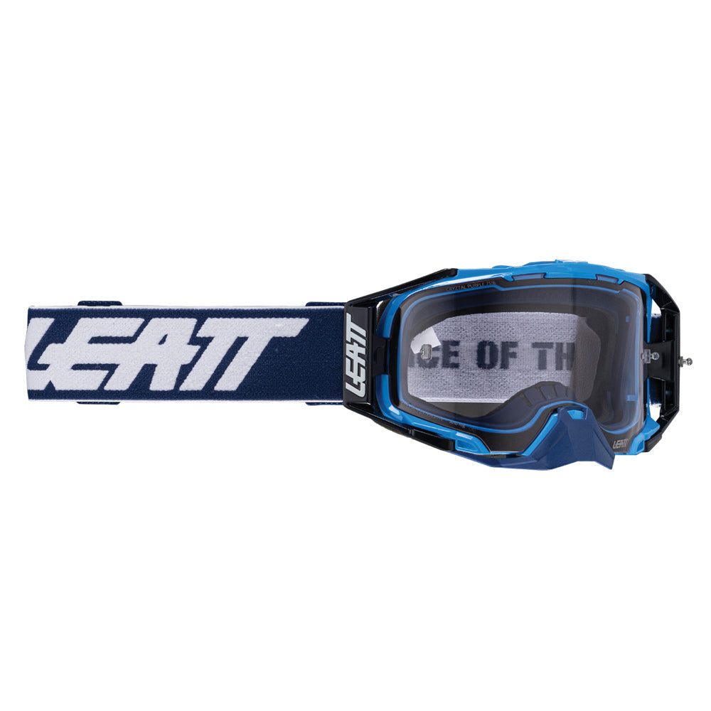Leatt Velocity 6.5 Goggle Cryztal Blue - Purple Lens