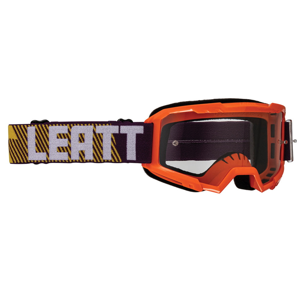 Leatt Vizion 2.5s YOUTH Goggle Orange - Clear Lens
