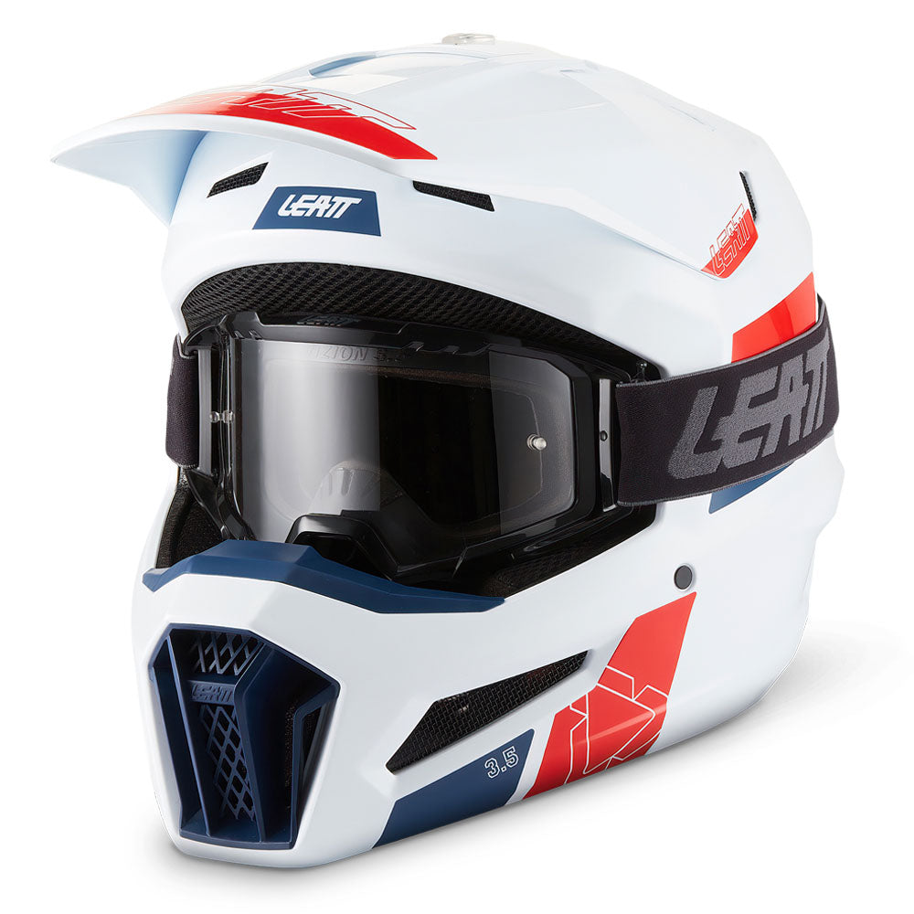 Leatt Moto 3.5 V27 MX Helmet White