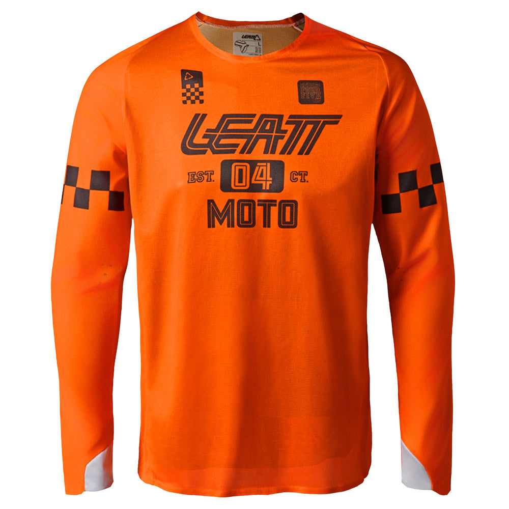 Leatt Moto 4.5 Enduro Jersey 2027 X-Flow Speed Orange