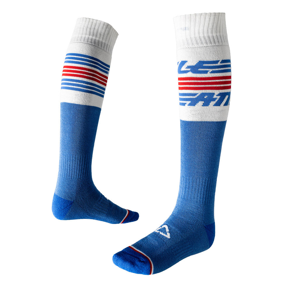 Leatt Moto MX Socks Stripes Blue