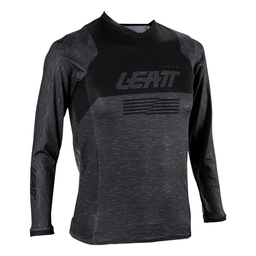 Leatt YOUTH Moto 4.5 MX Jersey Stealth Black/Grey